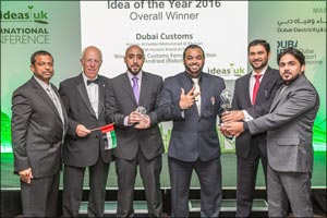 Dubai Customs Nominated for 6 Awards in Ideas UK and Ideas America 2017