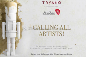 Calling all artists: TRYANO presents Bespoke Abu Dhabi in Partnership with Abu Dhabi Tourism & Cultural Authority