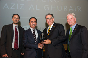 His Excellency Abdul Aziz Al Ghurair Receives Cal Poly Alumni Excellence Award
