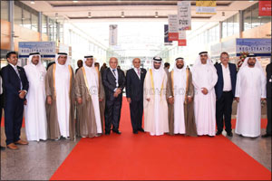 H.E. Sheikh Khalid Bin Abdullah Bin Sultan Al Qassimi inaugurates 3 specialized exhibitions at Expo Centre Sharjah