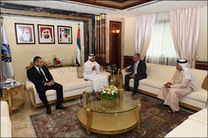 Dubai Customs receives Azerbaikjani outgoing Consul General