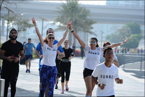 Dubai Festival City marks successful first ever  Nike+ Run Club edition