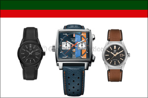 TAG Heuer Continues its Automotive Legacy On & Off the Track with 3 New Contemporary Editions of Timeless Classics
