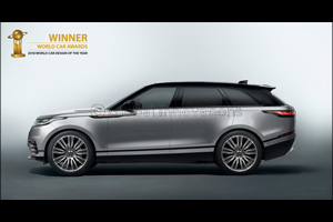 Range Rover Velar Named Most Beautiful Car in the World