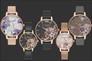 Olivia Burton Marble Florals - Embrace these styles for a new artistic way to work florals in to your look