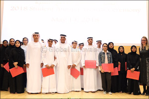 H.H Sheikh Saud bin Saqr Al Qasimi Honors 70 High-Achieving Government School Students at Annual Al Qasimi Foundation College Preparation Program Awards