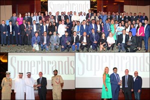 Dubai Police and Apparel Group Receive Special Recognition by Superbrands