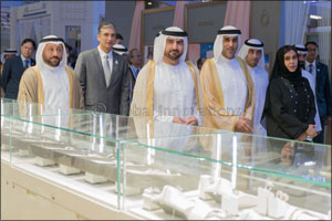 Sheikh Abdullah bin Salem bin Sultan Al Qasimi inaugurates the 45th edition of the MidEast Watch and Jewellery Show