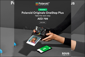 Polaroid OneStep+ available exclusively on SOUQ.com