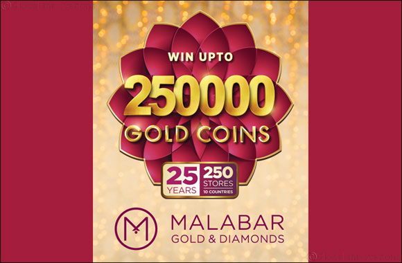 Win up to 250,000 Gold coins at Malabar Gold & Diamonds this festive season