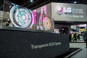 LG innovations in display to revolutionize the retail experience