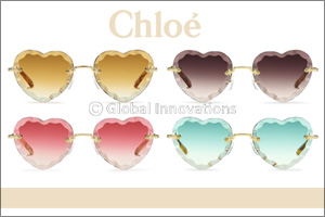 Chloé Eyewear's Feminine Appeal Seen Through the Lens of the New “Rosie” Style