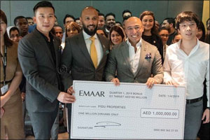 Emaar honours Fidu Properties with special incentive for support and partnership