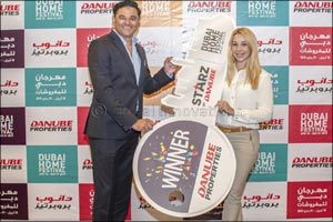 South African Bianca O'Donoghue wins Danube Properties' dream home through Dubai Home Festival raffle draw