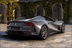 Ferrari 812 GTS: the V12 spider returns