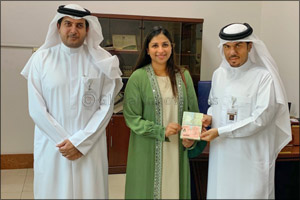 Alisha Moopen, Deputy Managing Director of Aster DM Healthcare receives 10-year Permanent Residency Gold Card from the UAE government
