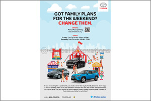 Need a plan for the weekend? Al-Futtaim Toyota has got you sorted with the ‘Toyota Family Weekend'