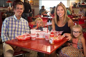 Family Day Every Tuesday at Freddy's Frozen Custard & Steakburgers in Nakheel Mall Kids Eat For Free
