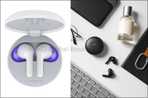 Newest LG True Wireless Earbuds Self-clean,  Sound Great With Meridian Audio