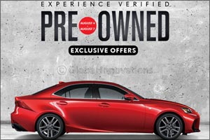 Save up to AED 25,000 on Pre-Owned Lexus Cars with Al-Futtaim Auto Fest