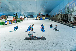 Ski Dubai Warms up for Dubai Fitness Challenge