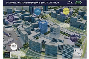 Jaguar Land Rover Develops Smart City Hub to Test Self-driving Vehicle Technology