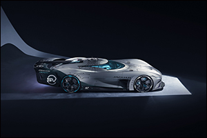 Introducing the Jaguar Vision Gran Turismo SV:  The Ultimate All-electric Gaming Endurance Racer