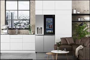 New LG Instaview Refrigerators Demonstrate Hygiene Innovation at CES 2021