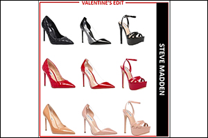 Red, Blush and Black - Steve Madden Is Ready to Celebrate Valentine's Day With the Quintessential Colours of the Occasion