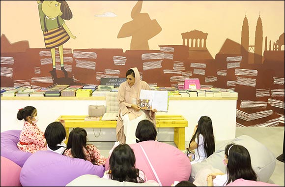 Bodour Al Qasimi Launches her Book “World Book Capital” at 12th Sharjah Children's Book Festival
