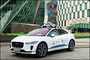 Jaguar Land Rover and Google Measure Dublin Air Quality With All-electric I-pace