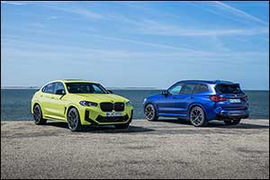 The new BMW X3 M Competition and the new BMW X4 M Competition