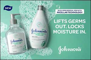 Johnson's Powerful New Micellar Anti-Bacterial Wash Range Removes 99.9% of Germs From Hands and Body While Protecting Skin From Dryness
