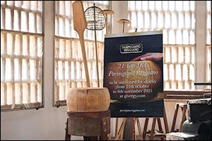Bid on one of the Oldest Cheeses in the World: Parmigiano Reggiano Auctions 21-Year-Old Cheese Wheel at the World Cheese Awards