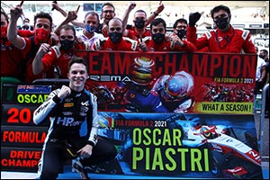 Oscar Piastri Secures 2021 F2 Championship, Daruvala Takes Pole in Sprint Race 1