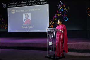 GEMS Education Pays Tribute to 41-Year Career of its longest-Serving Teacher, Ms Daisy Justus