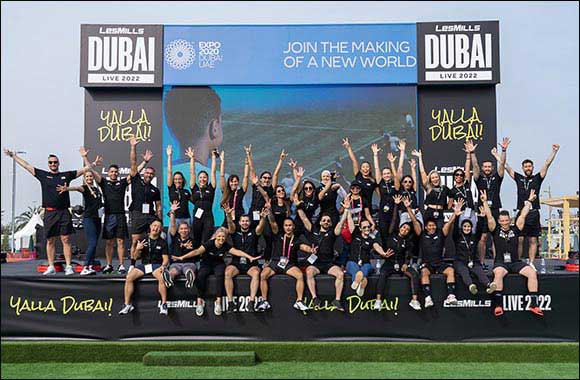 Les Mills – the Global Leader in Group Fitness Conducts the Biggest Fitness Party of the Year at the Expo 2020 Sports Arena