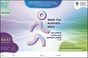 Middle East Arthritis Foundation (MEAF) organizes UAE Walkathon to Raise Awareness about the Disease