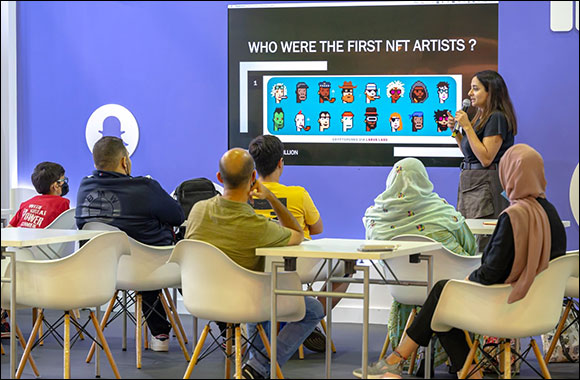 Discover how to Create Digital Art, Mint your own NFT and more, at 13th Sharjah Children's Reading Festival