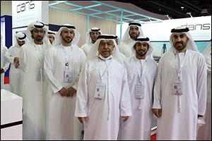 dans briefs His Highness Sheikh Ahmed on achievements at Airport Show