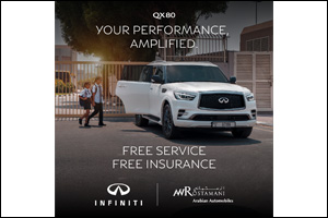 Drive Home the Premium QX80 from INFINITI of Arabian Automobiles