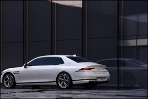 Genesis' Flagship Luxury Sedan, The G90, Makes Its Middle East & Africa Debut