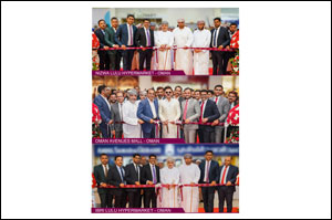 Malabar Gold & Diamonds opens 3 showrooms in Oman; in Oman Avenues Mall, Nizwa and Ibri