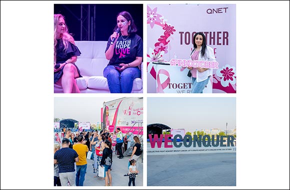 QNET Participates in ‘We Conquer' Breast Cancer Awareness Drive