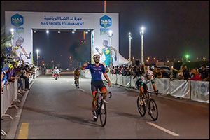 Tunisian Rider Ali Wins Men's Open Title at NAS Cycling Championship'