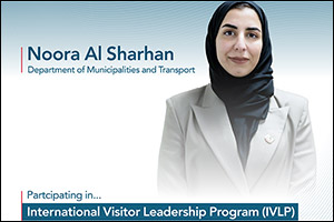 DMT's Noora Al Sharhan Participates in Prestigious International Visitor Leadership Programme to Promote Sustainable and Smart Cities