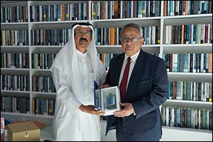 Mohammed Bin Rashid Library Welcomes the Director of Bibliotheca Alexandrina and the Executive Director of the Arab Fund for Arts and Culture