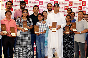 Second Set of Winners of Joyalukkas Anniversary Raffle Receive Gold Coins