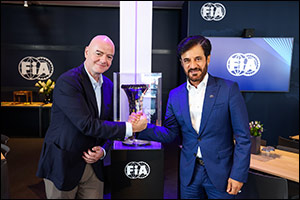 FIA President Meets with Gianni Infantino, the President of FIFA