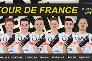 UAE Team Emirates Confirm Squad For Tour De France